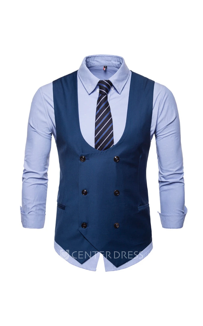Plain Cotton Men's Vest-4 Color Options