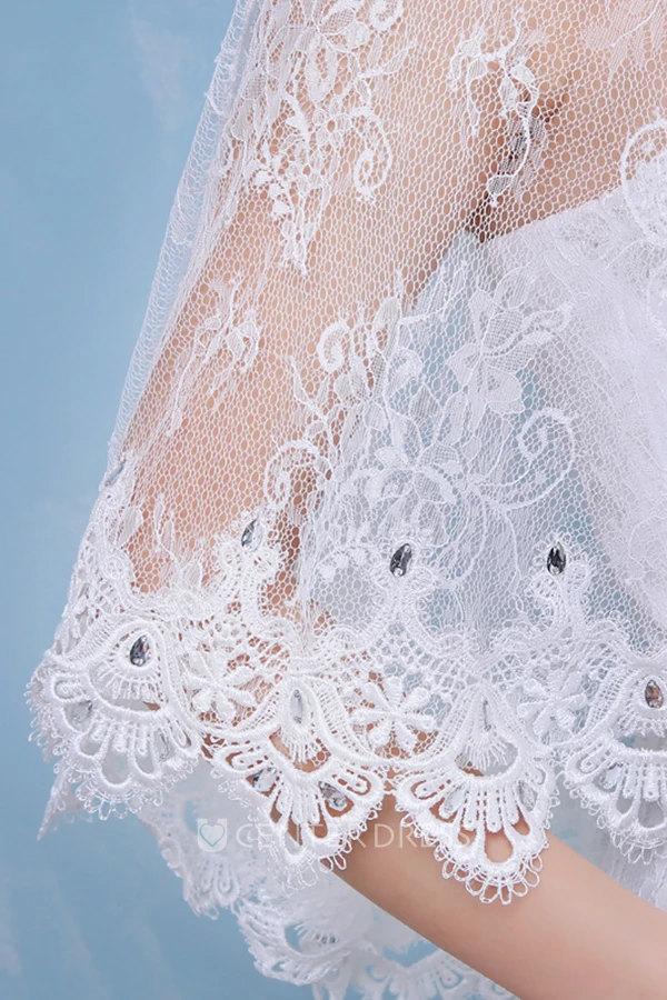 New Luxury Lace Cape Cape Shawl