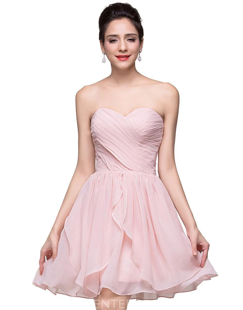 Gorgeous Sweetheart Short Homecoming Dress Chiffon