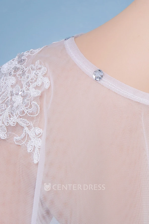 New Mesh Summer and Summer Diamond Lace Cape