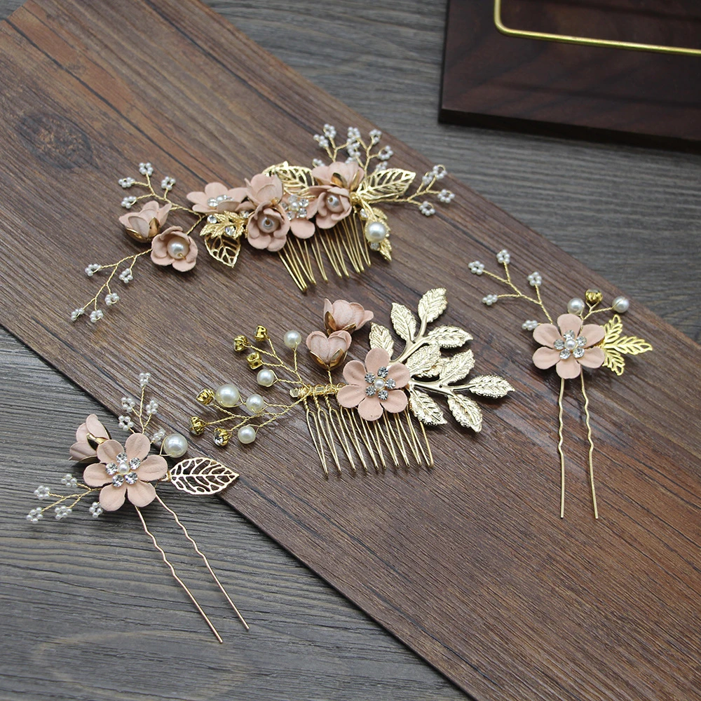 Romantic Chic Alloy Hair Combs