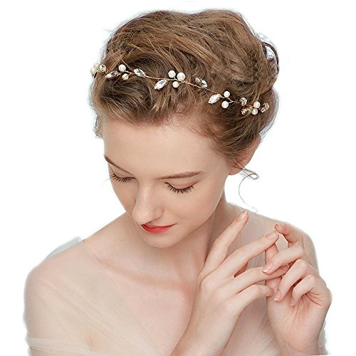 Fashion Rhinestone Beaded Bridal Headbands