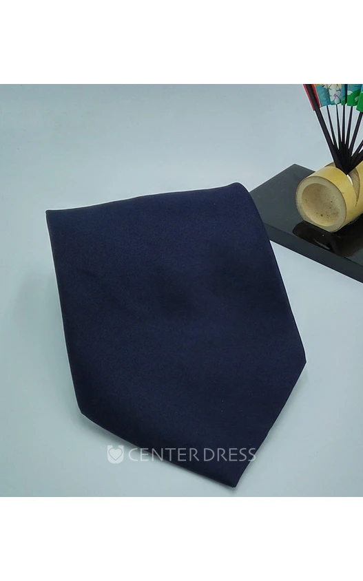 Plain Satin Extra Wide Tie-4 Color Options