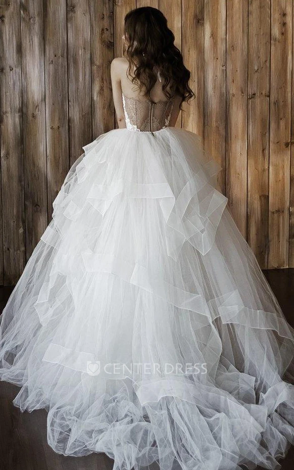 Wedding 2 In 1 Ball Gown Short Spring Wedding Dress