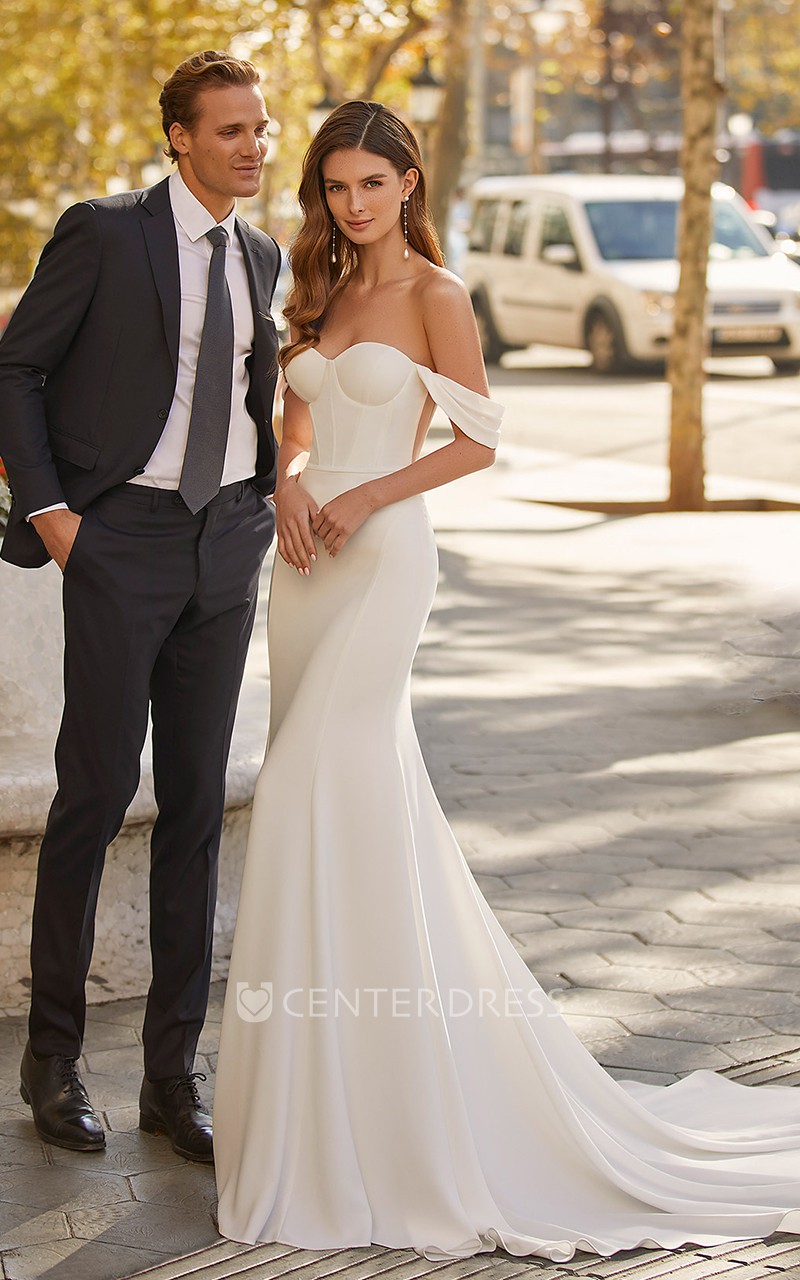 Modern Mermaid Wedding Dresses