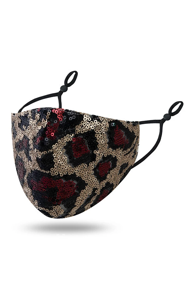 Non-Medical Leopard Print Face Masks