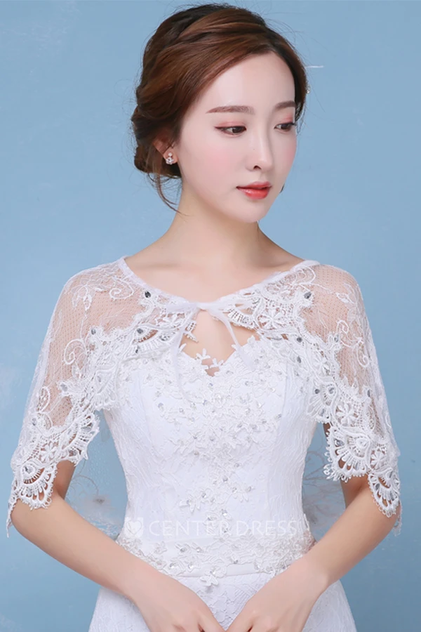 New Bridal Lace Diamond Shoulder Spring Summer Arm Shawl Shawl