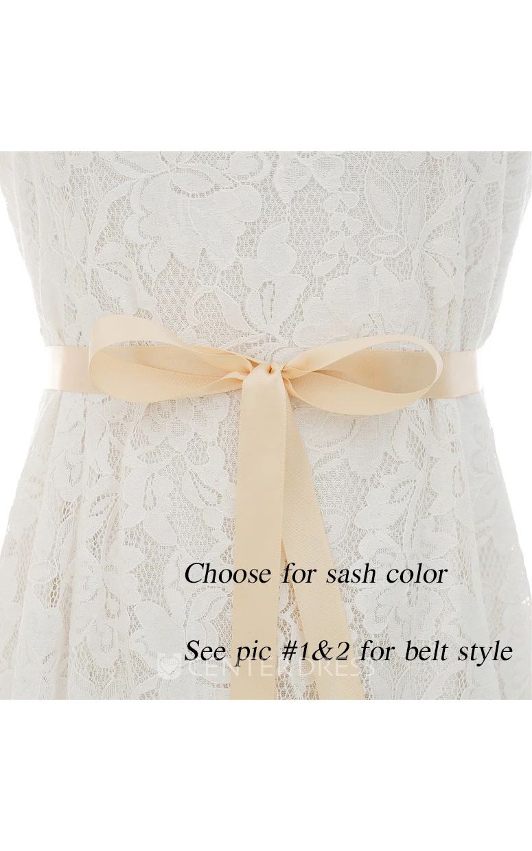 Simple Beaded Belt with Rhinestones