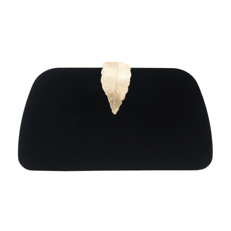 Square Shaped Chic Leather Handbag