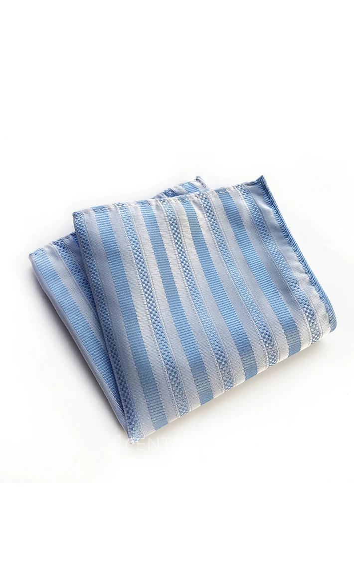 Striped Printing Pocket Square-11 Color Options