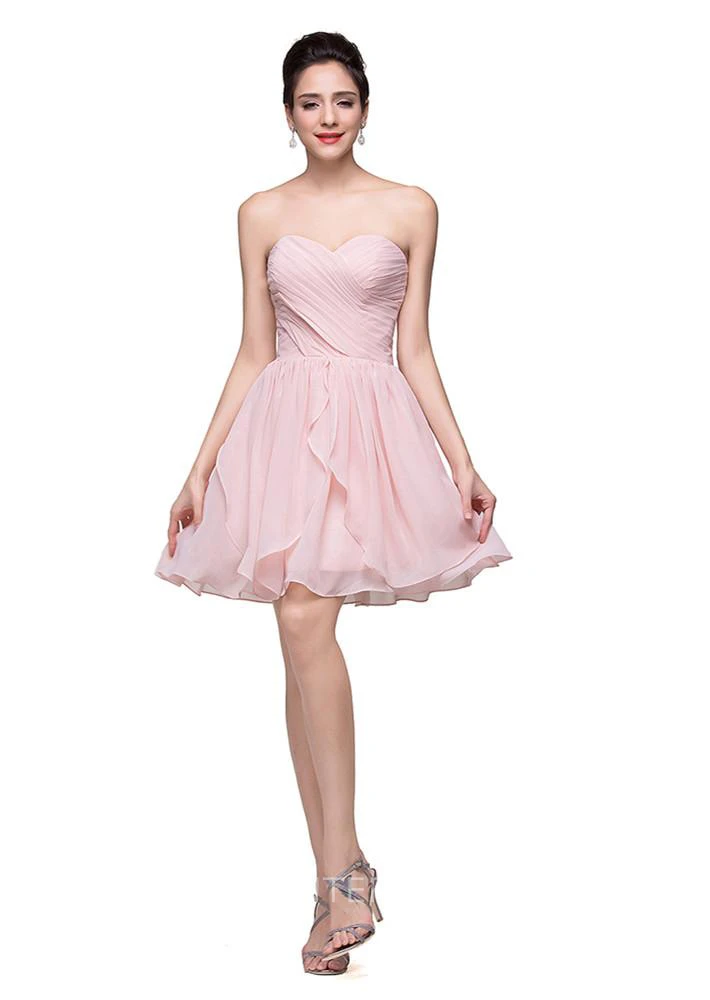 Gorgeous Sweetheart Short Homecoming Dress Chiffon