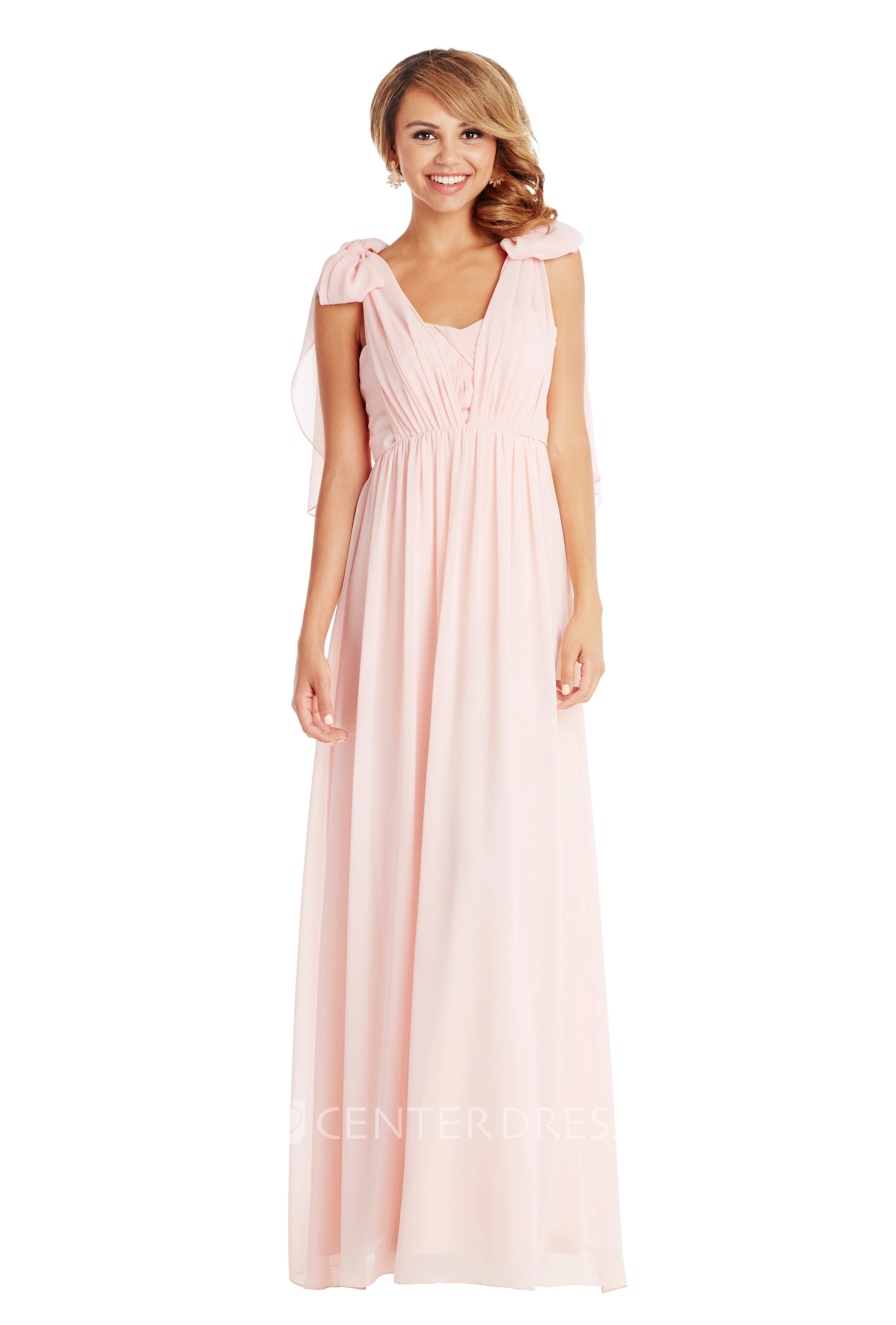 Sleeveless Sweetheart Ruched Chiffon Muti-Color Convertible Bridesmaid Dress With Pleats