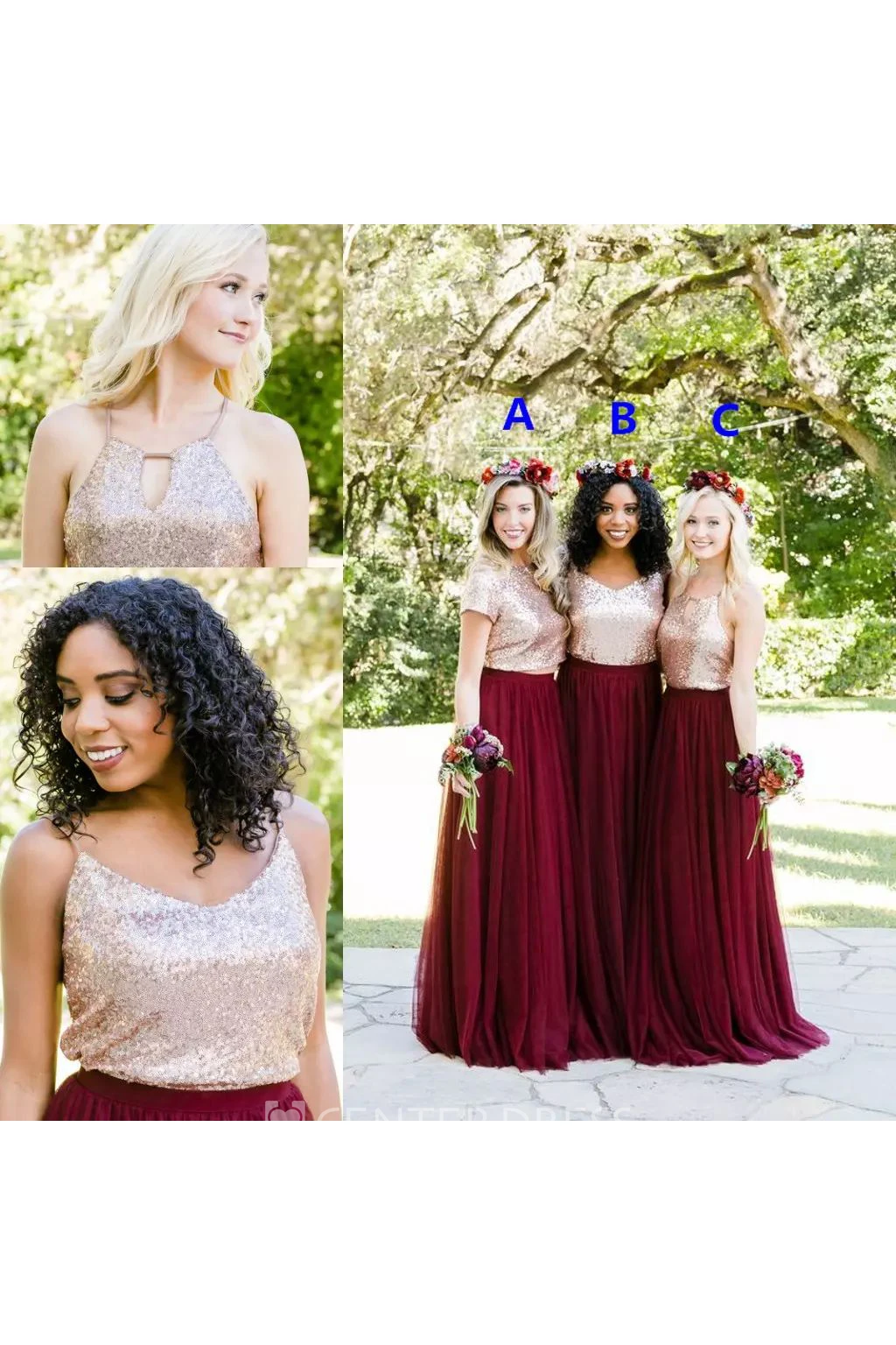 T-shirt Sleeveless Short Sleeve Jewel Spaghetti A-Line Tulle Sequins Zipper Dress