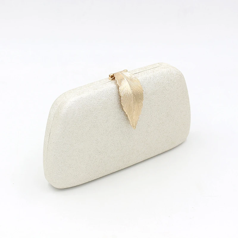 Square Shaped Chic Leather Handbag