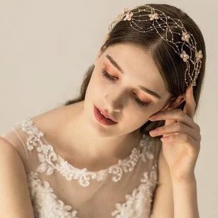 Korean Style Original Handmade Headbands with Little Flowers