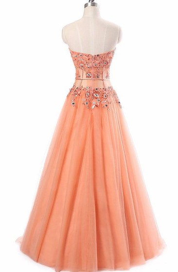 sunset orange prom dresses