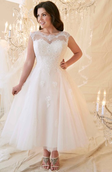 casual plus wedding dresses