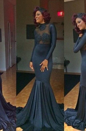 dark skin girl prom dress