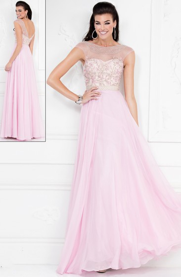 blush prom dresses 2018