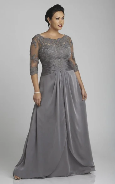 Boscov's mother of the bride best sale plus size