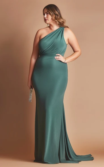Elegant One-Shoulder Plus Size Bridesmaid Dress 2023 Collection