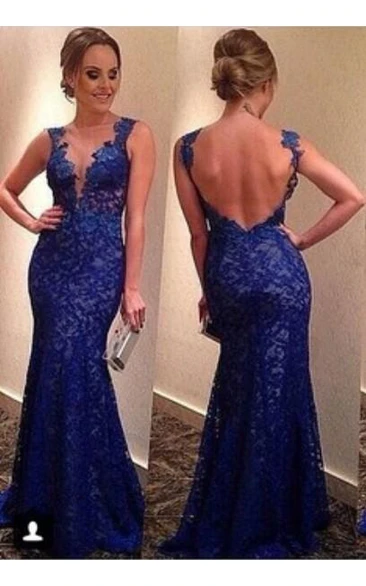 sexy blue prom dresses