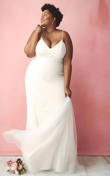 Plus size wedding dresses best sale beach casual