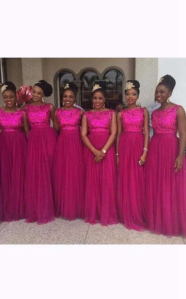 Raspberry Color Bridesmaid Gowns ...