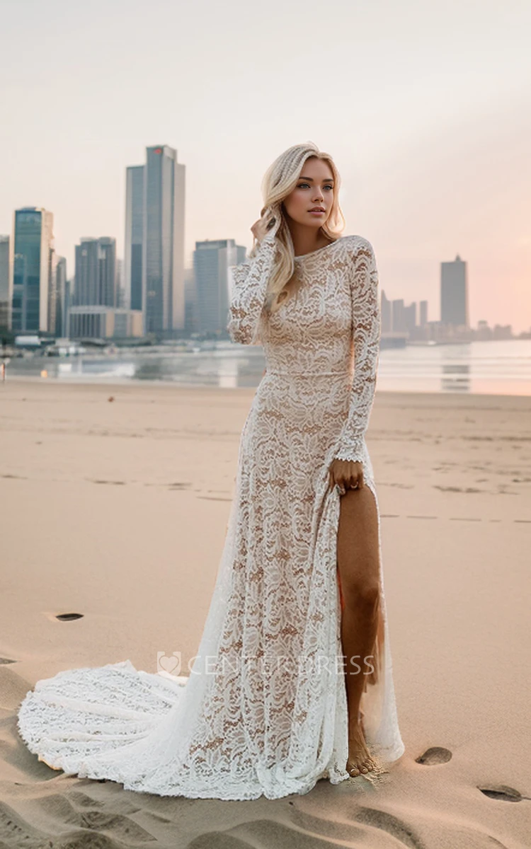 Winter Lace Wedding Dresses