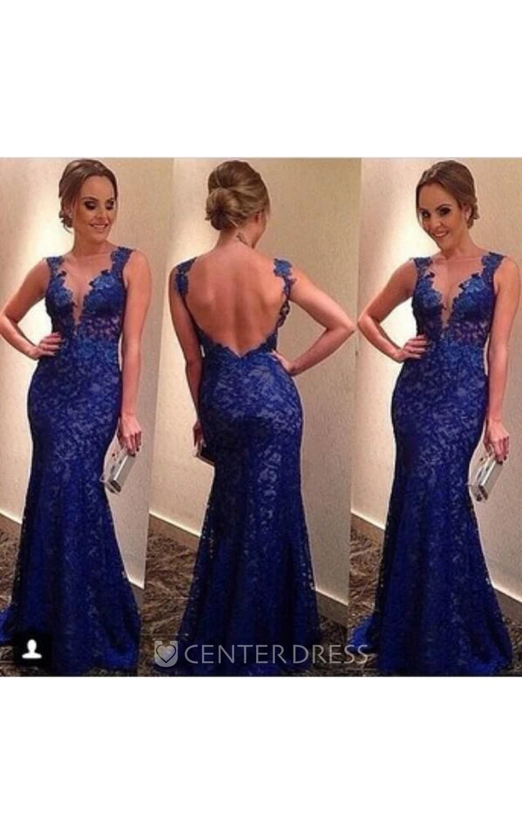 Royal Blue Elegant Dresses