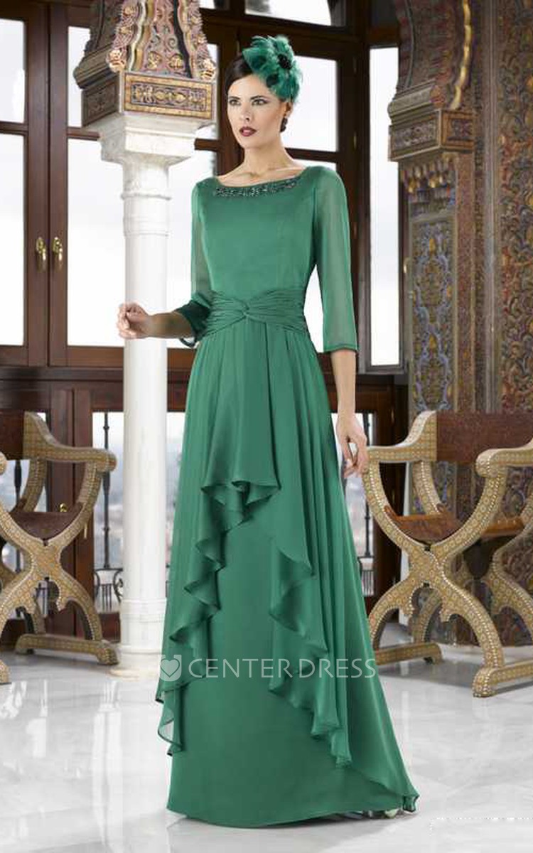 Mother of the Bride Dress Emerald Green