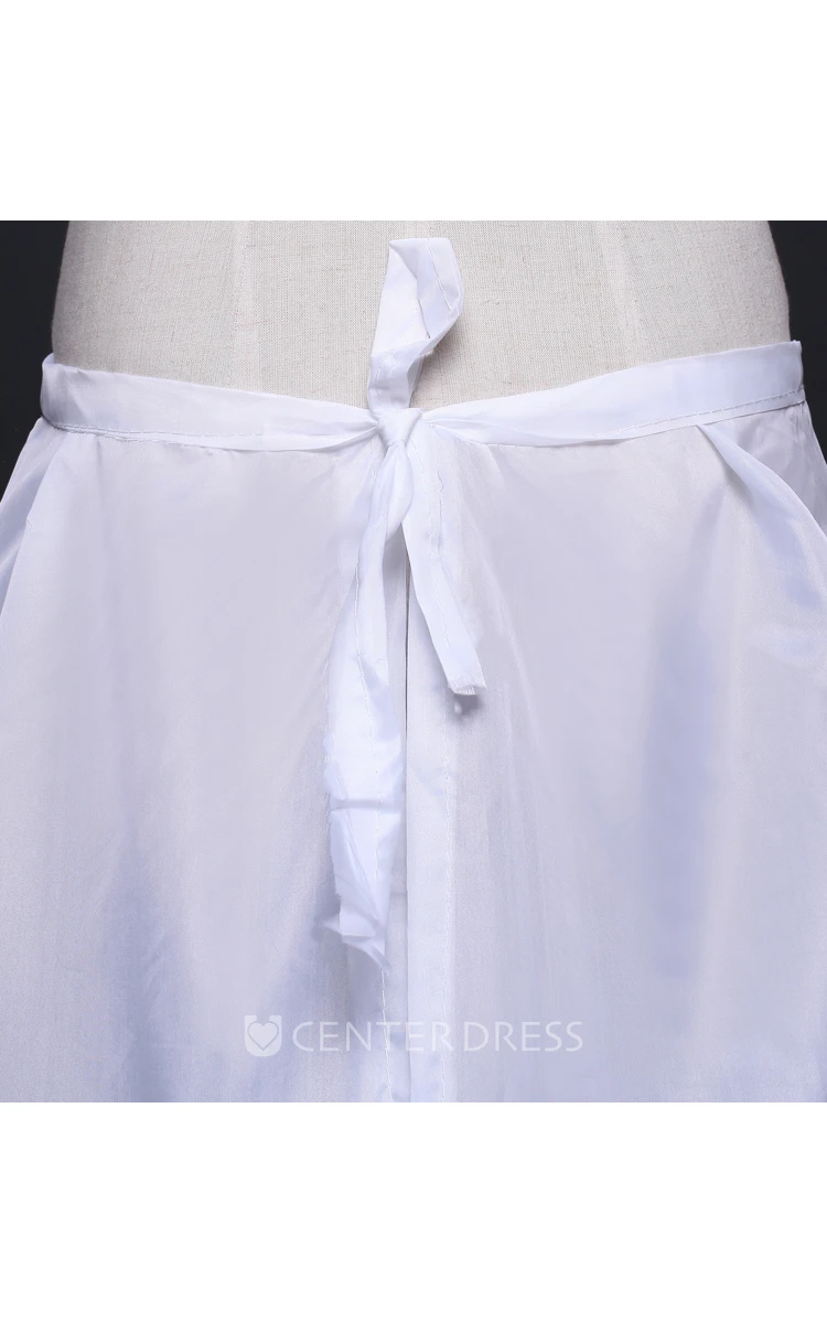 New Floor Length Skirt Petticoat with Three Steel Ring