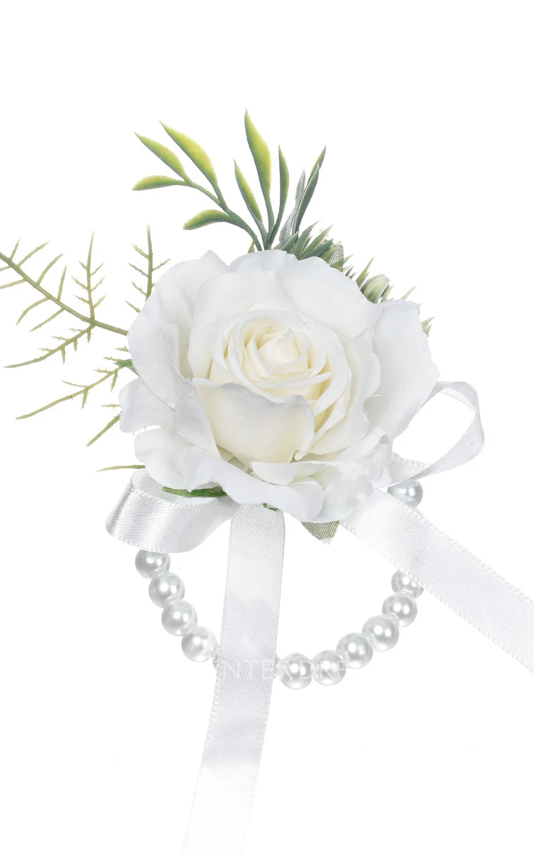 Bridal Party Wedding Wrist Flower Accessories