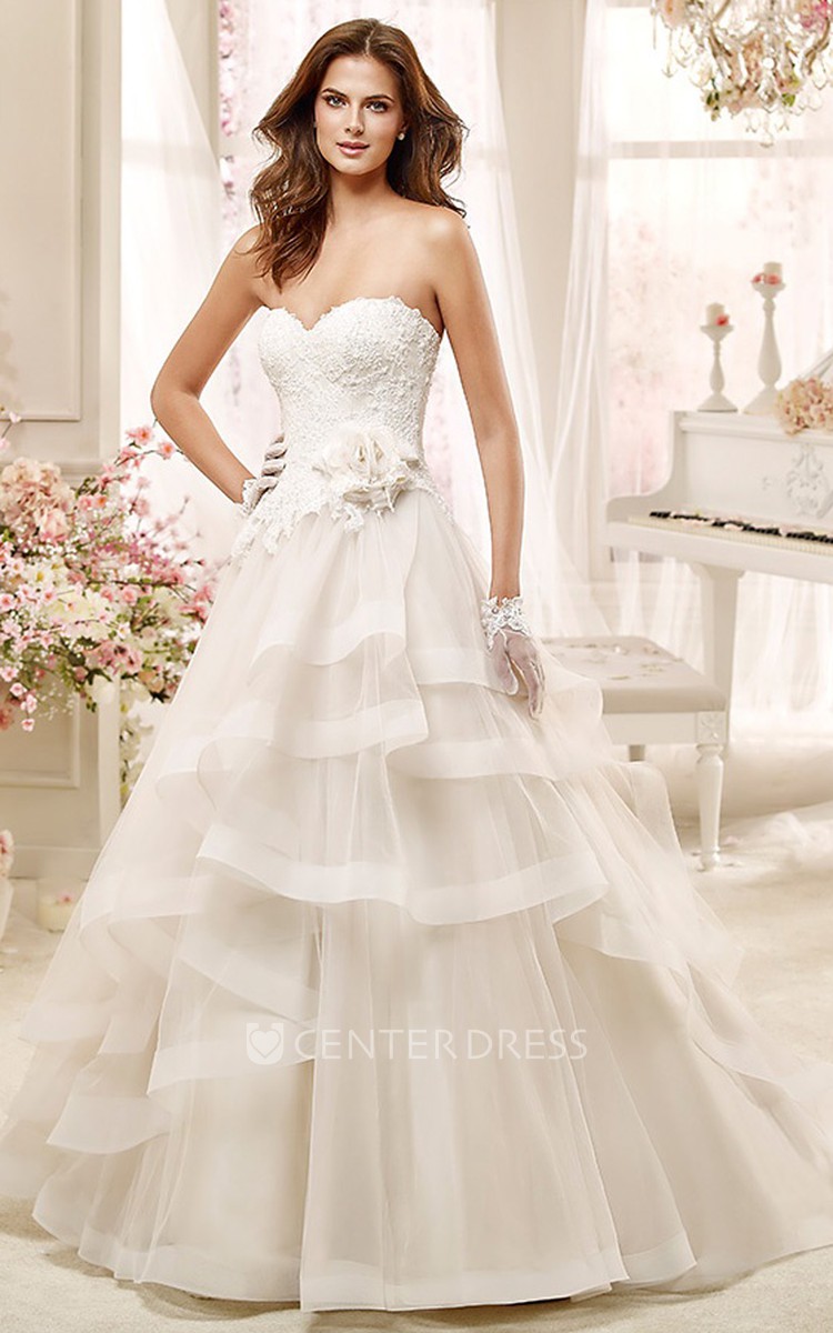 Wedding Dresses with Asymmetrical Ruching