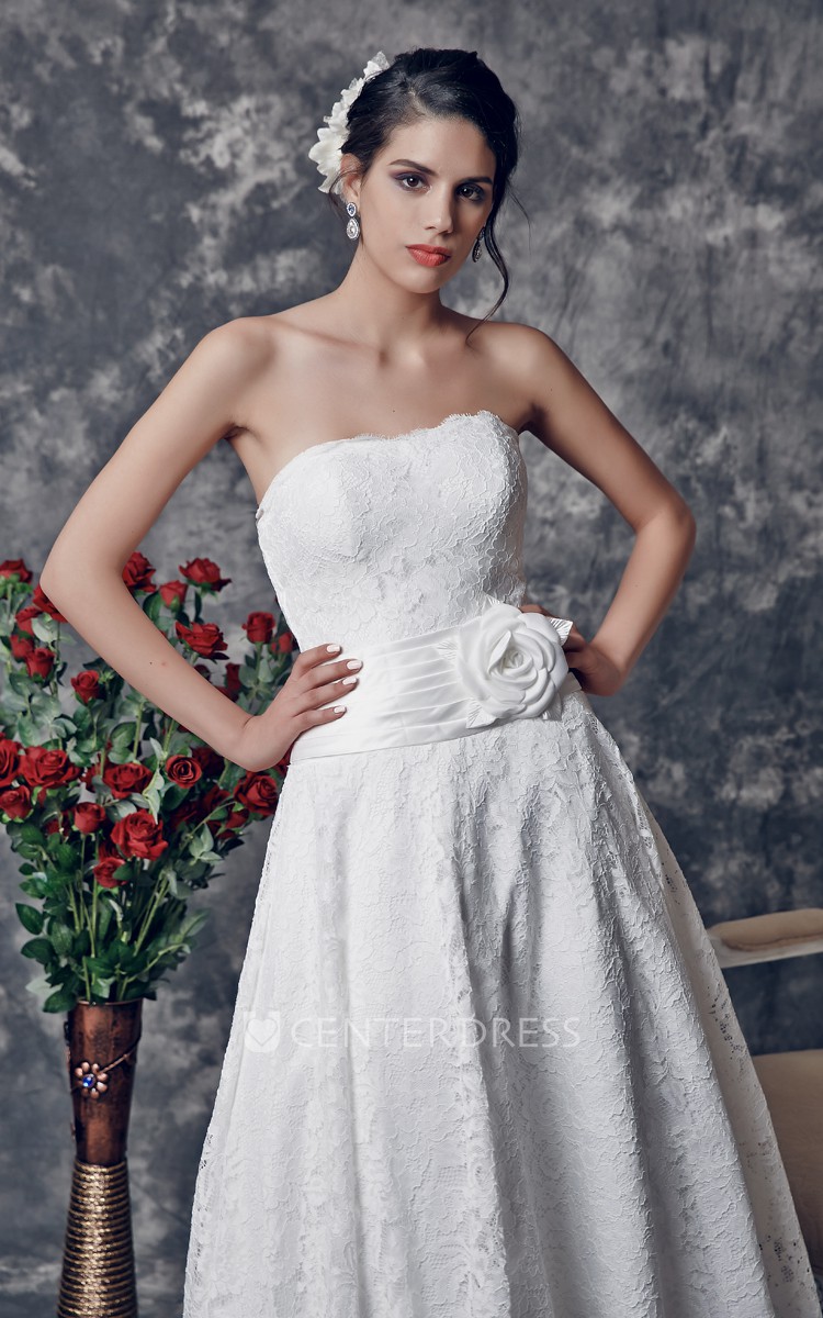 Elegant Ankle Length Wedding Dresses