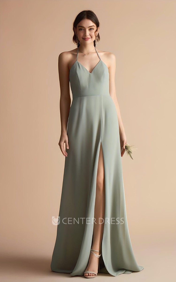 Bohemian olive outlet green bridesmaid dresses