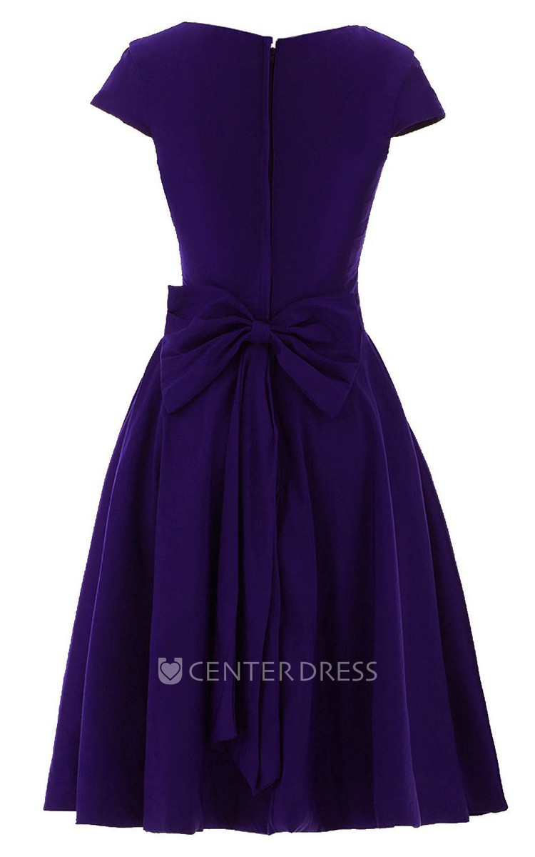 Amazon.com: Summer Women's Dress Contrast Lace Ruffle Trim Mesh Dress Round  Neck A-Line High Waist Elegant Purple : Clothing, Shoes & Jewelry