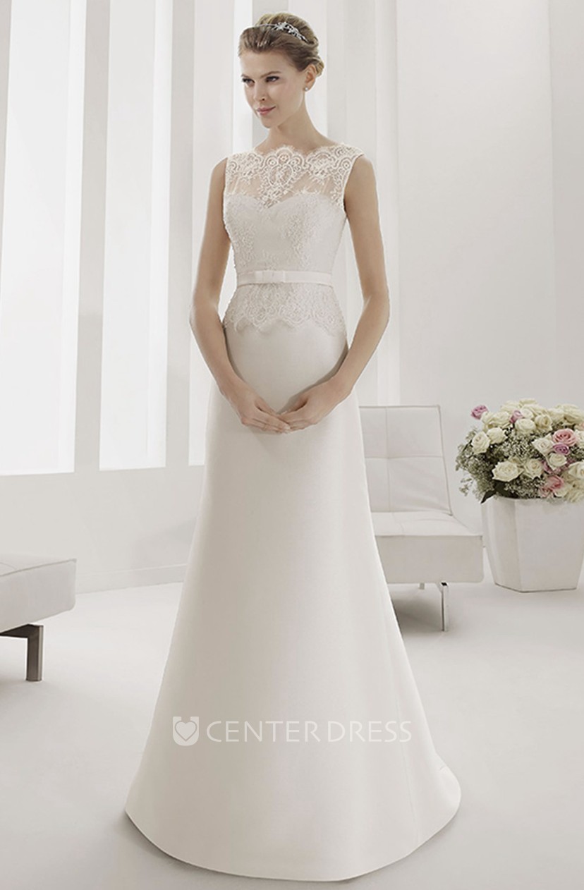 satin bridal top